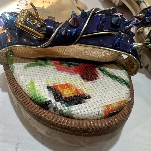 Christian Louboutin sandals size 7 1/2 - Picture 3 of 6